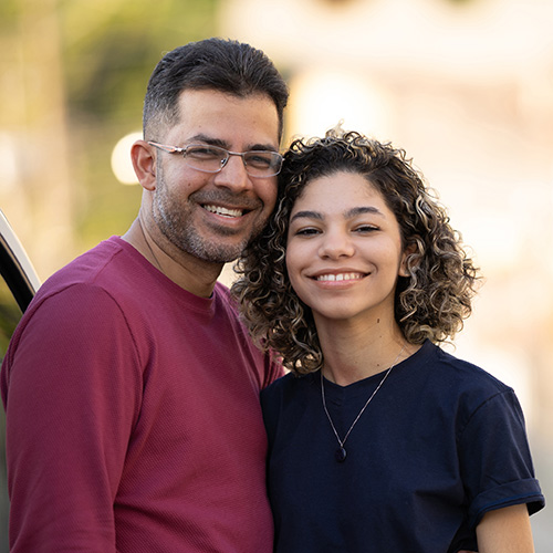 father and dauther photo